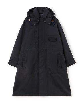 ■ウールコットン ステンカラーコート