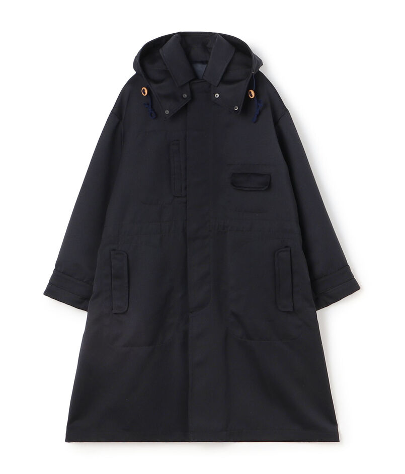 ■ウールコットン ステンカラーコート
