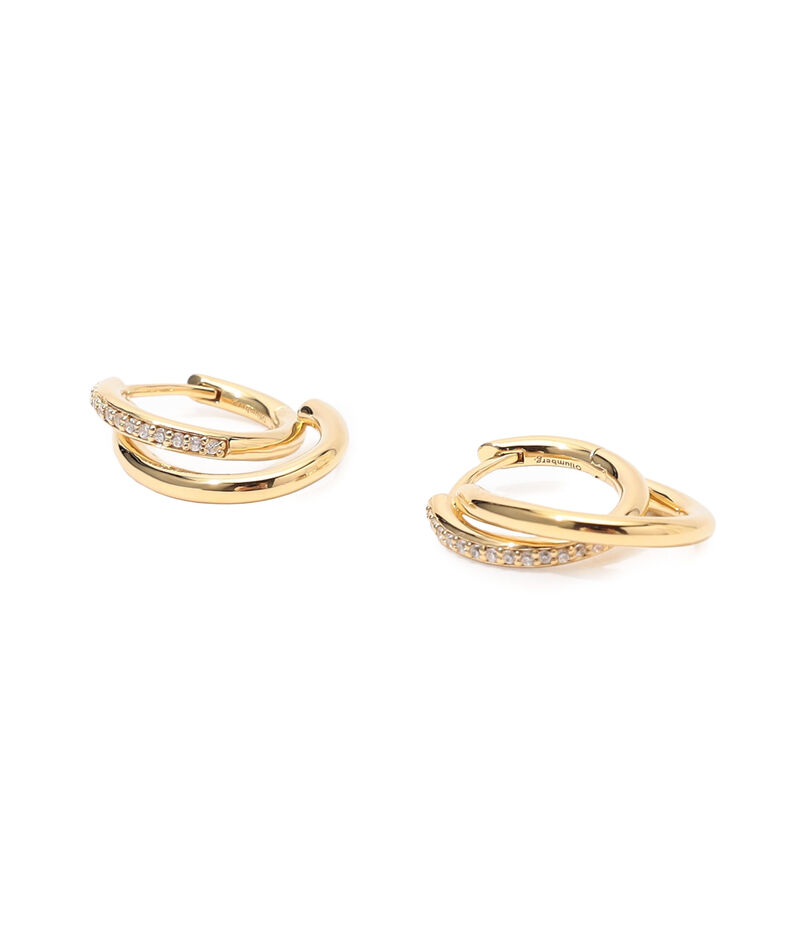 Otiumberg. Small Pave Spiralis ピアス