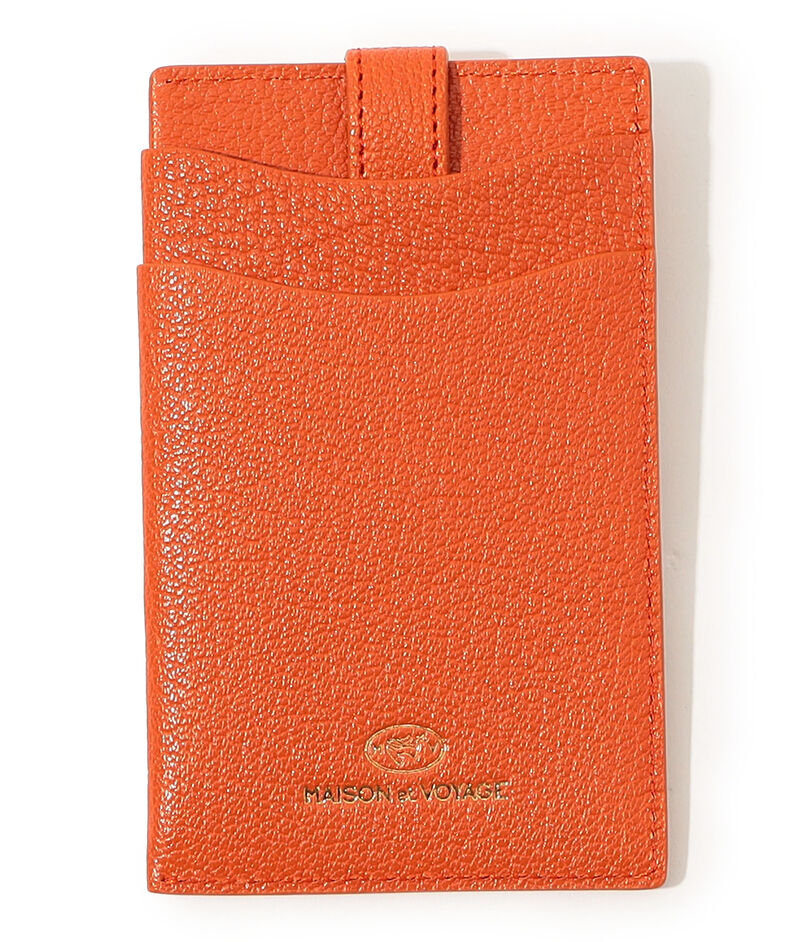 MAISON et VOYAGE シュリンクレザー カードケース