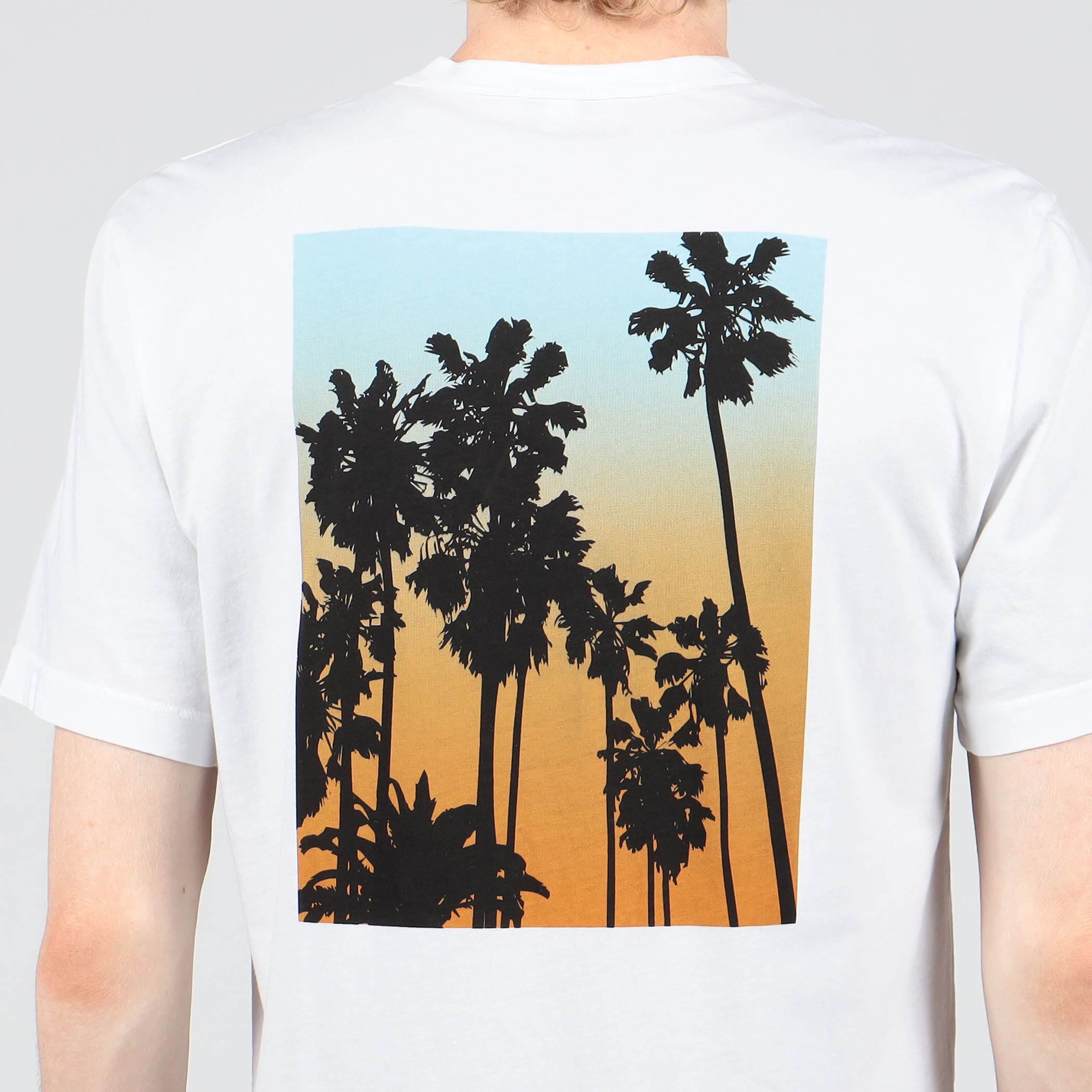 バックプリント クルーネックTシャツ MLJ3311NF