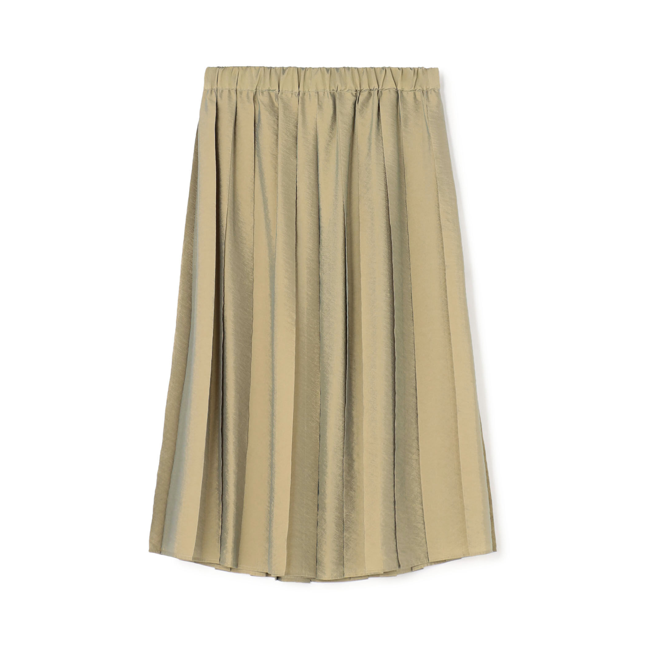 オーガンジーレーヨンプリーツミドルスカート｜トゥモローランド 公式通販