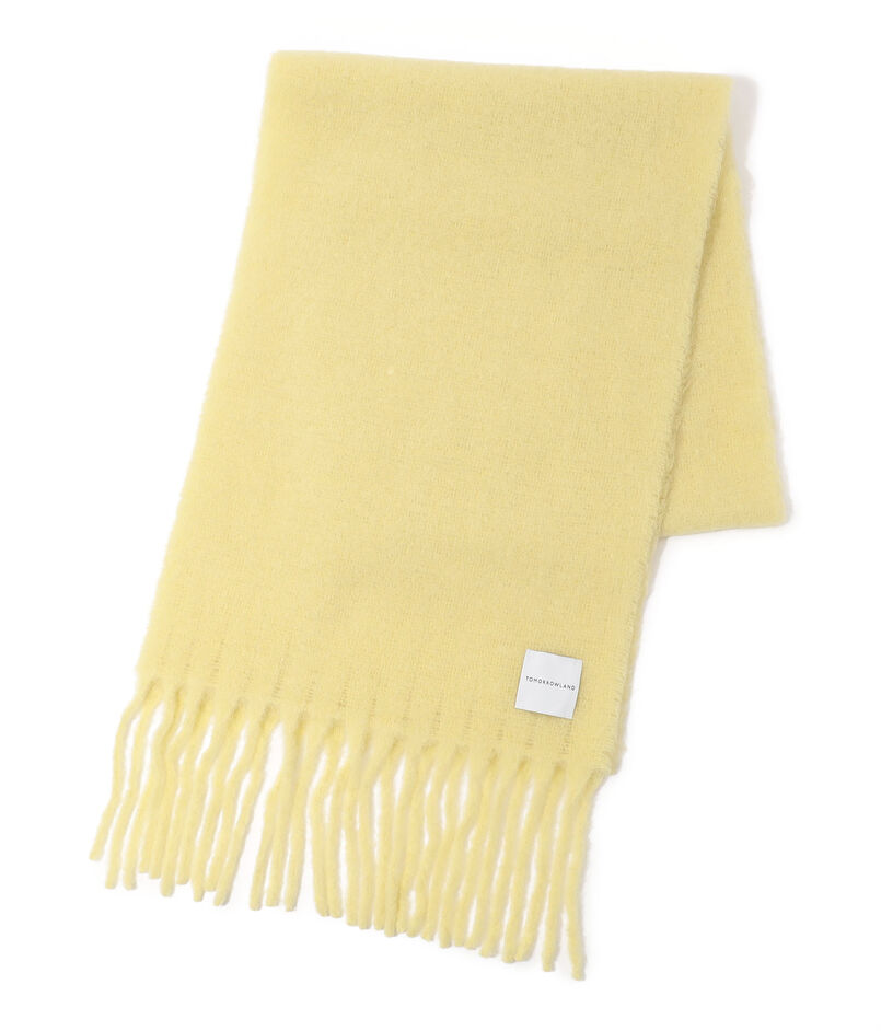 TOMORROWLAND Alpaca Nylon Solid stole