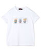 CABaN スビンコットン ELEPHANTグラデーションプリントTシャツ