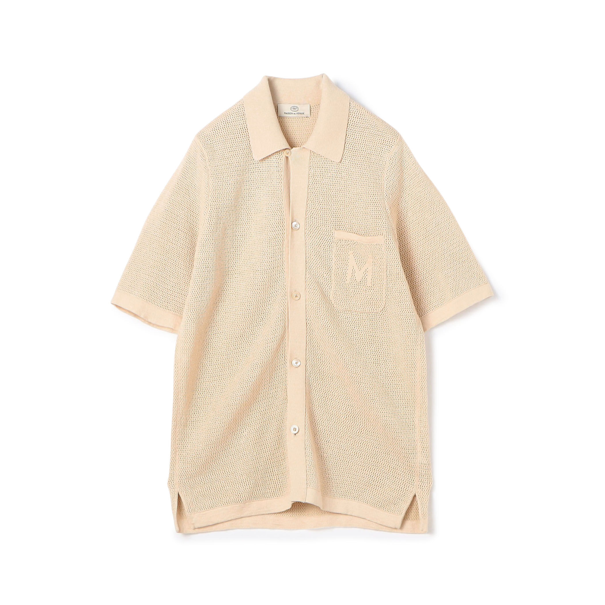 美品✨ドゥーズィエムクラス　LINEN BOYS KNIT リネン　ローゲージ コットンリネンメッシュ ニットシャツ｜トゥモローランド 公式サイト