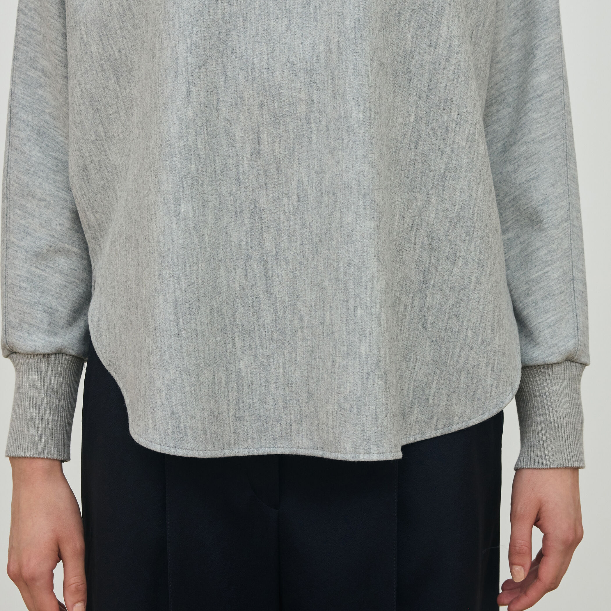 ニットコンビネーション ボートネックプルオーバー｜トゥモローランド