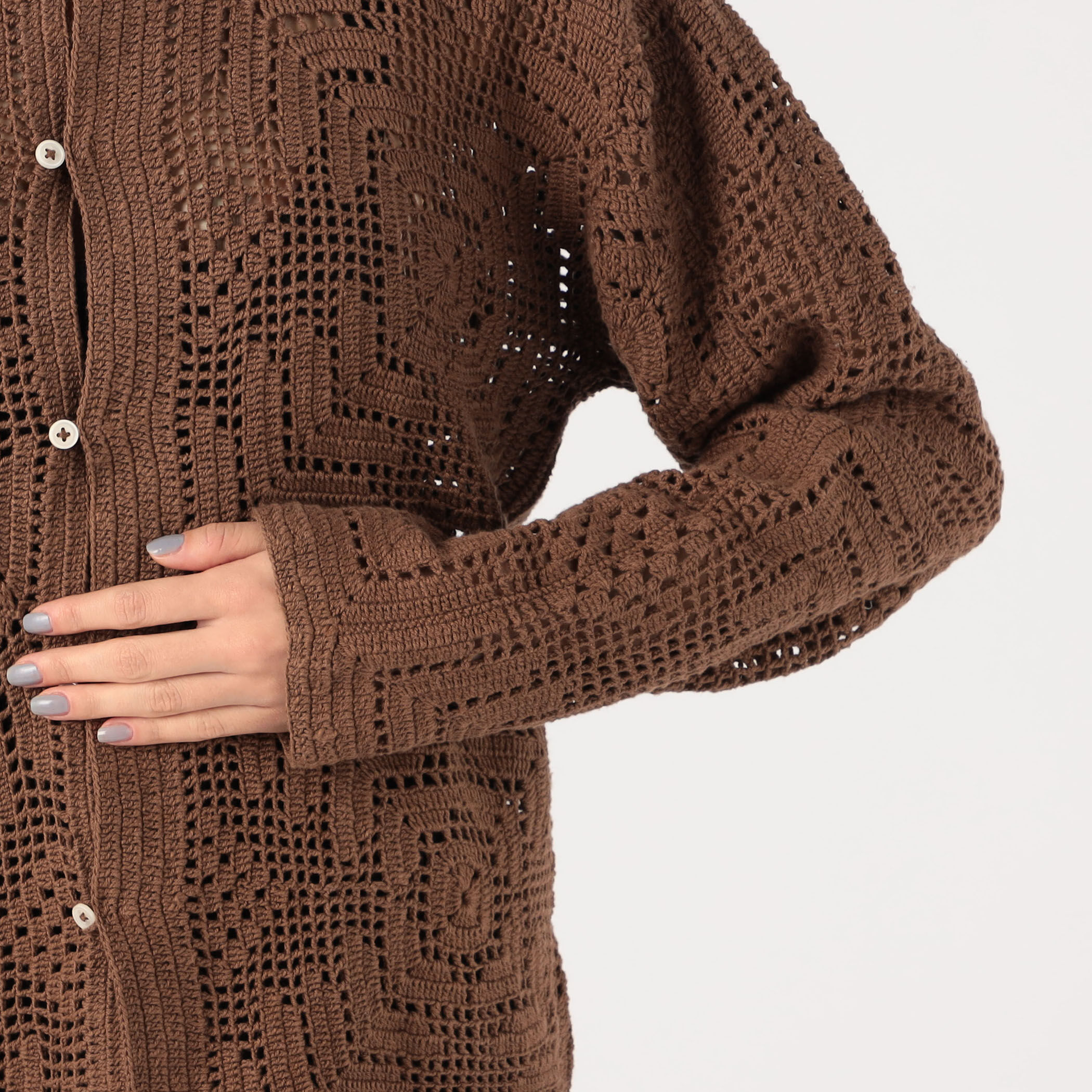BODE OVERDYE CROCHET SHIRT｜トゥモローランド 公式通販