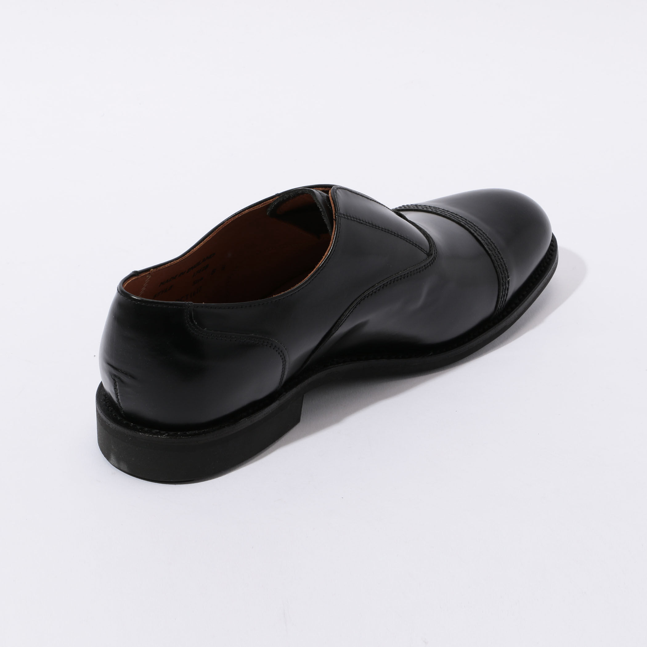 SANDERS ポリッシュドレザー ノーレースシューズ