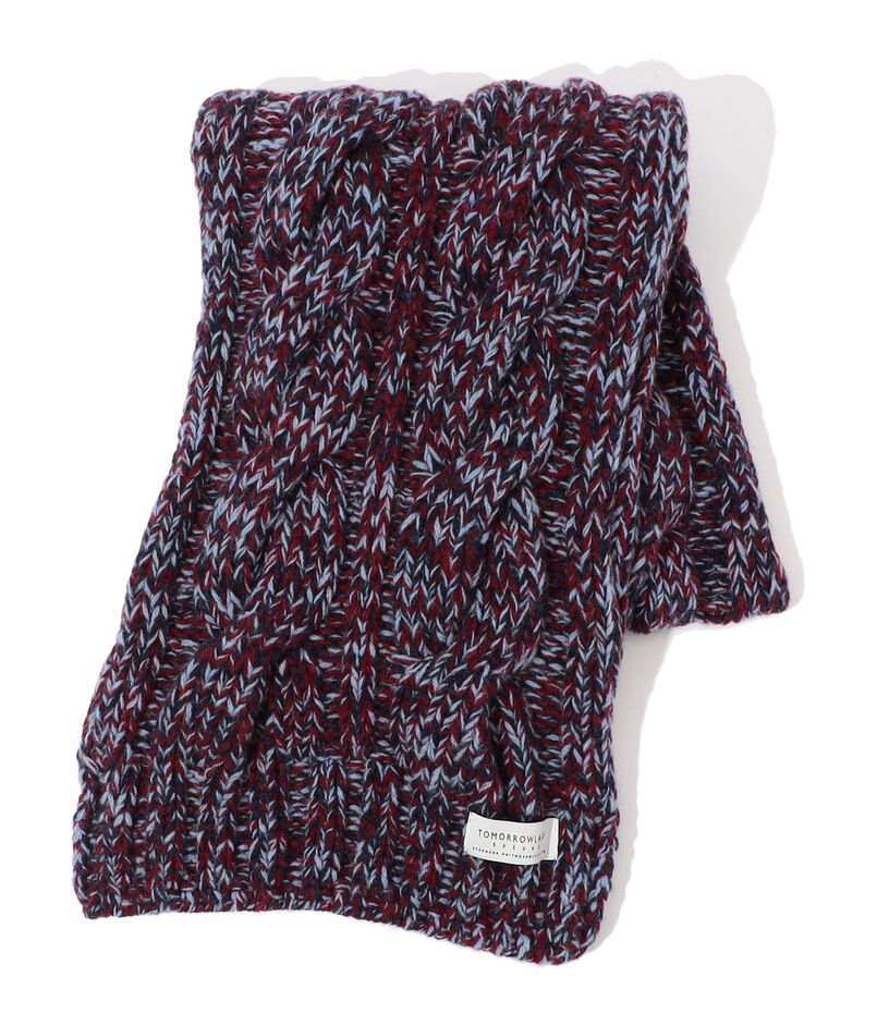 ウールケーブル ハンドマフラー