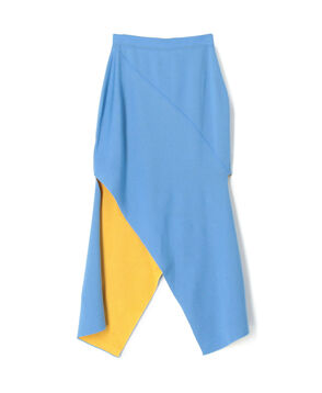 ROSETTA GETTY PINWHEEL SKIRT アシンメトリースカート
