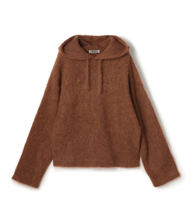 アルパカシャギー フーディートップス