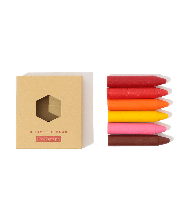 Le Typographe PASTEL WARM クレヨン