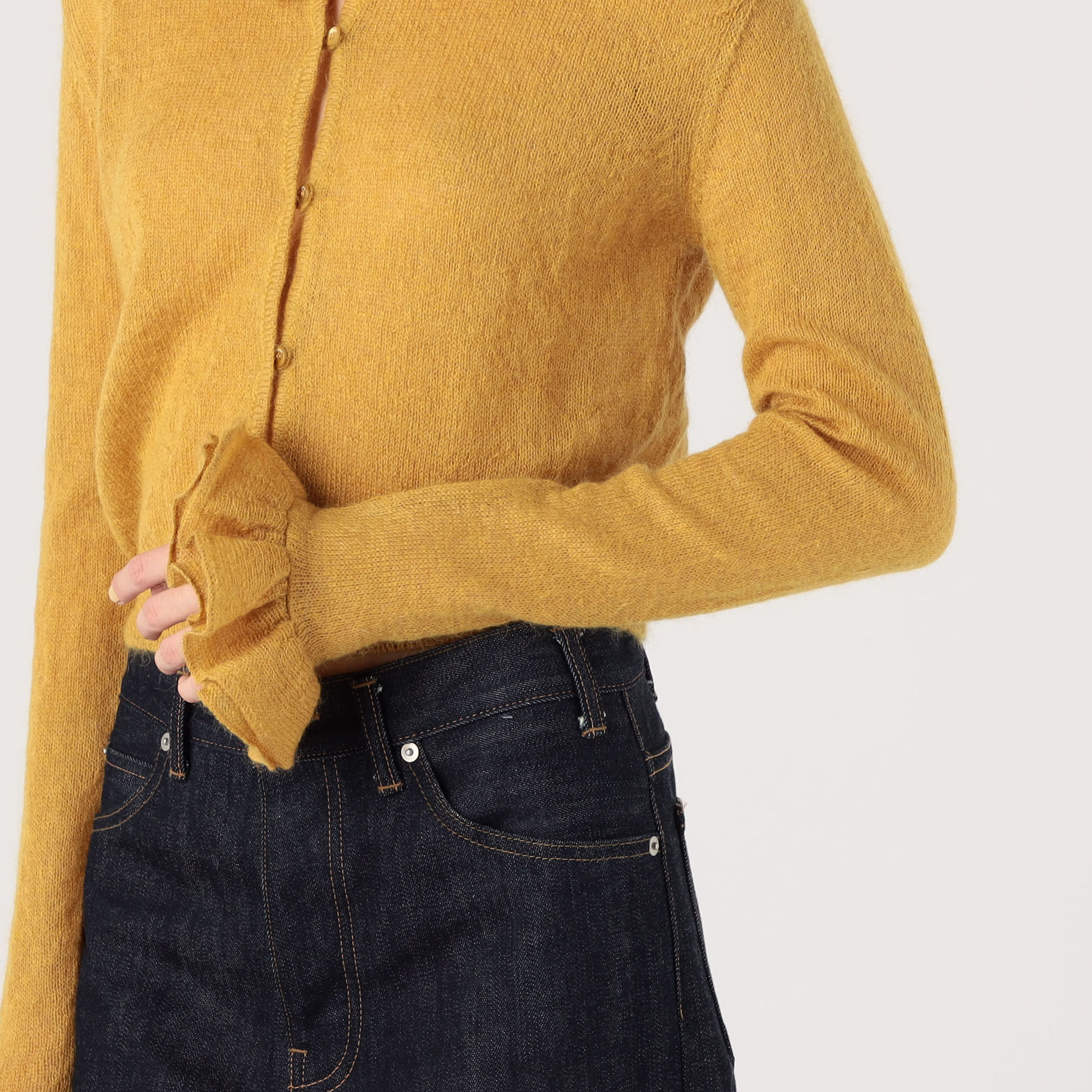 ROCHAS ラッフルカーディガン｜トゥモローランド 公式通販