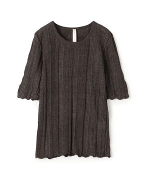 Lauren Manoogian PLISSE ハーフスリーブプルオーバー