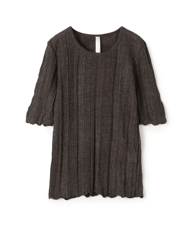 Lauren Manoogian PLISSE ハーフスリーブプルオーバー