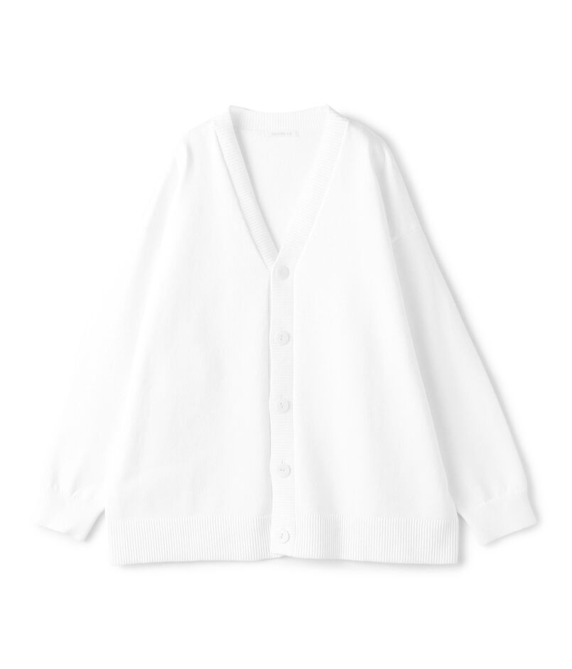 ■ウェーブコットン Vネックカーディガン