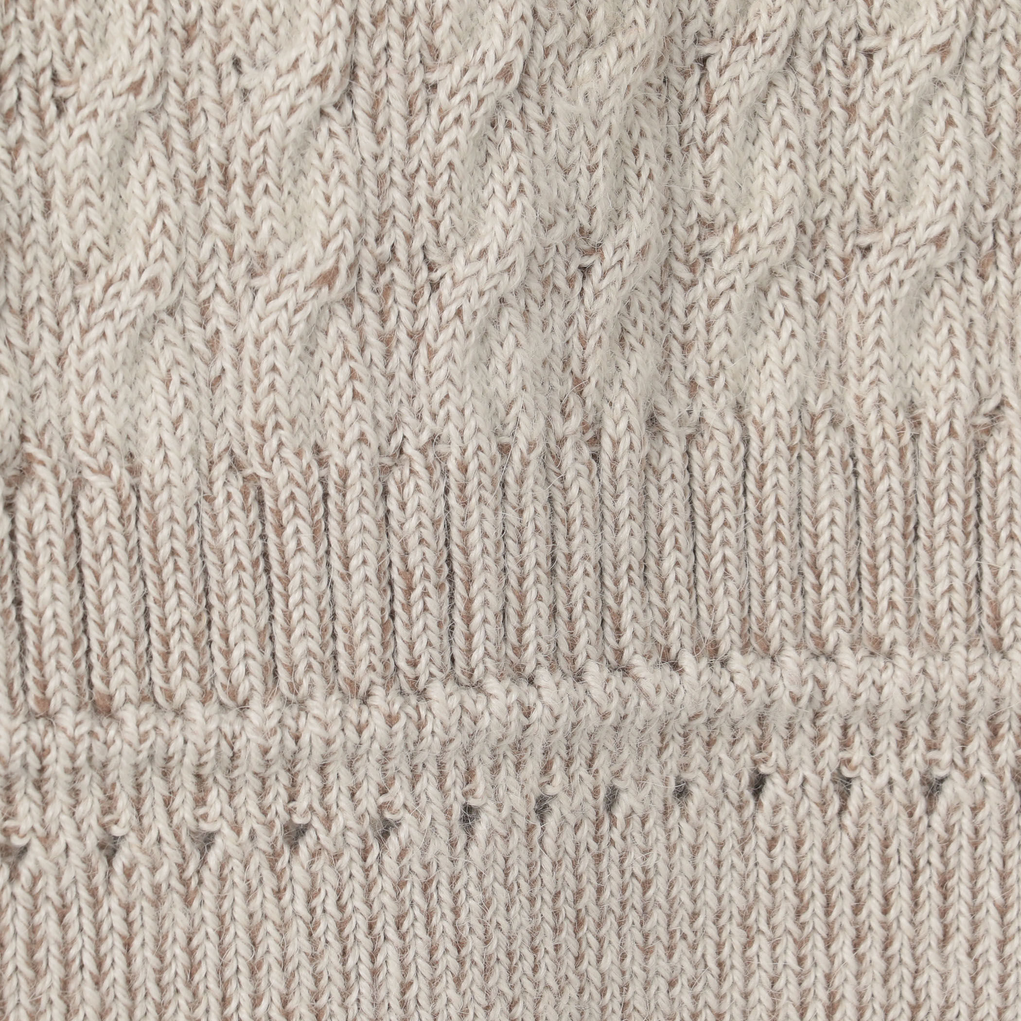 TOMORROWLAND tricot アルパカポリエステルケーブル Vネック