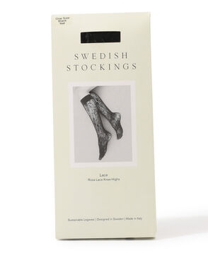 SWEDISH STOCKINGS ROSA ニーハイ レースソックス