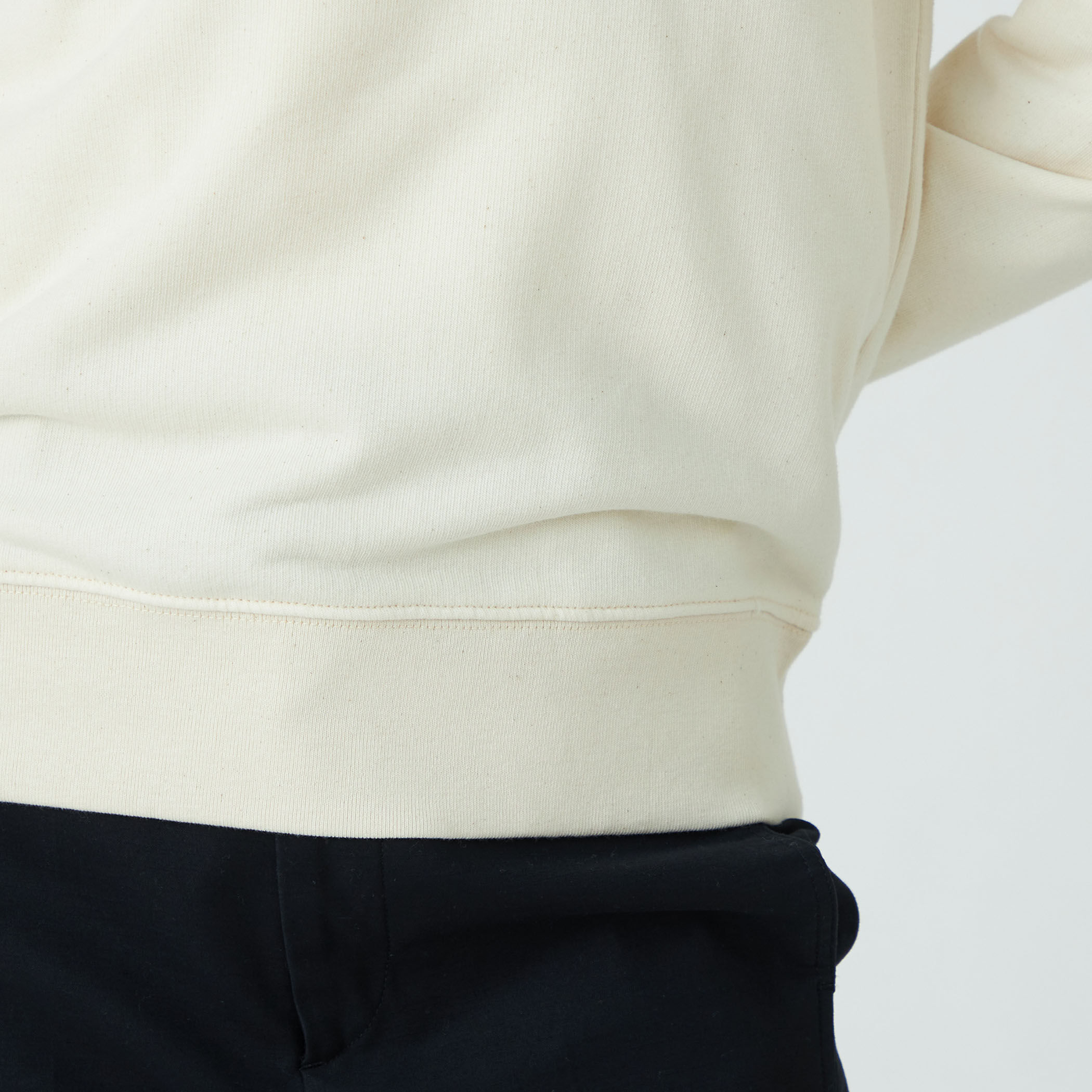 別注】Les Petits Basics コットン クルーネックプルオーバー