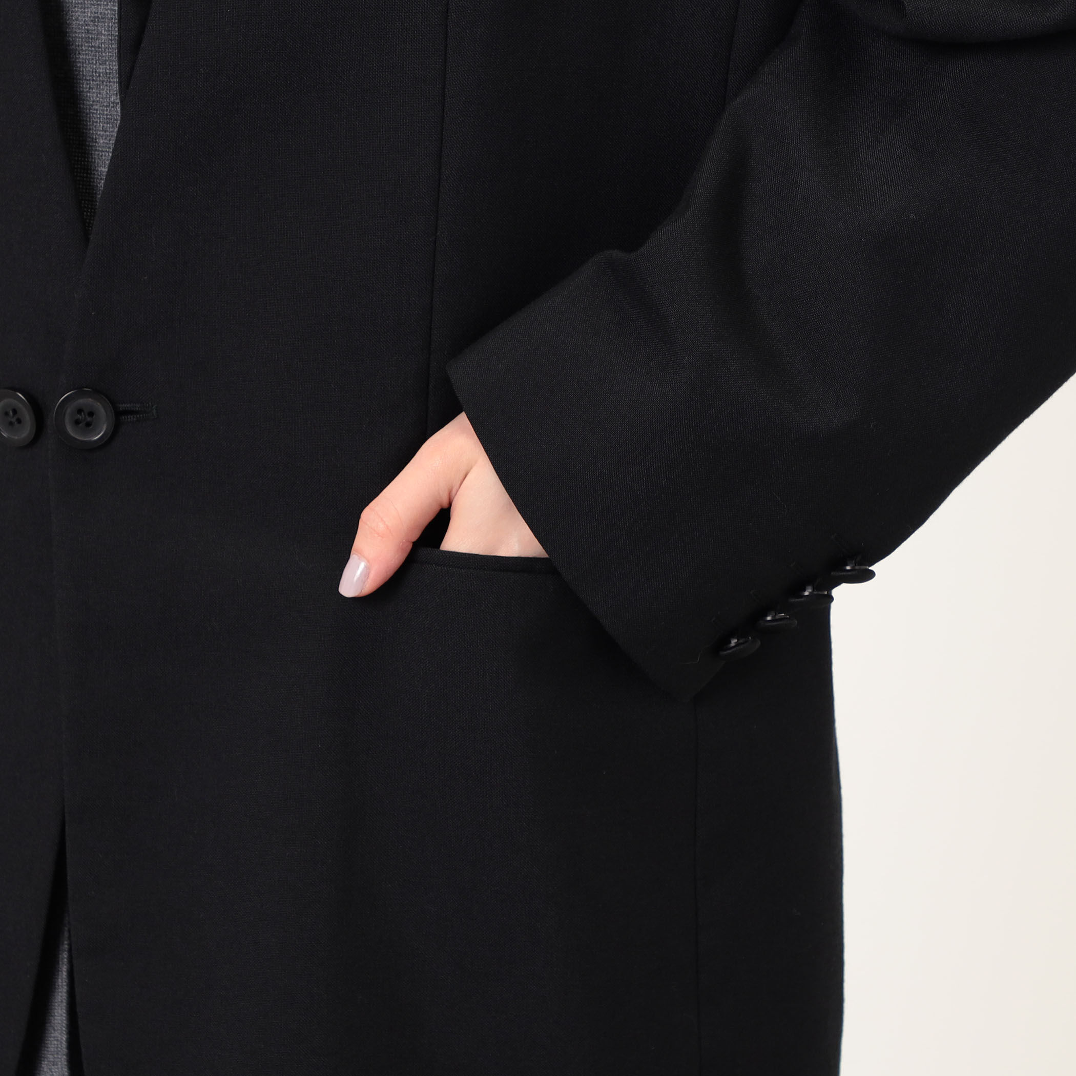 MARINA YEE Origami Round Lapel ウールジャケット｜トゥモローランド