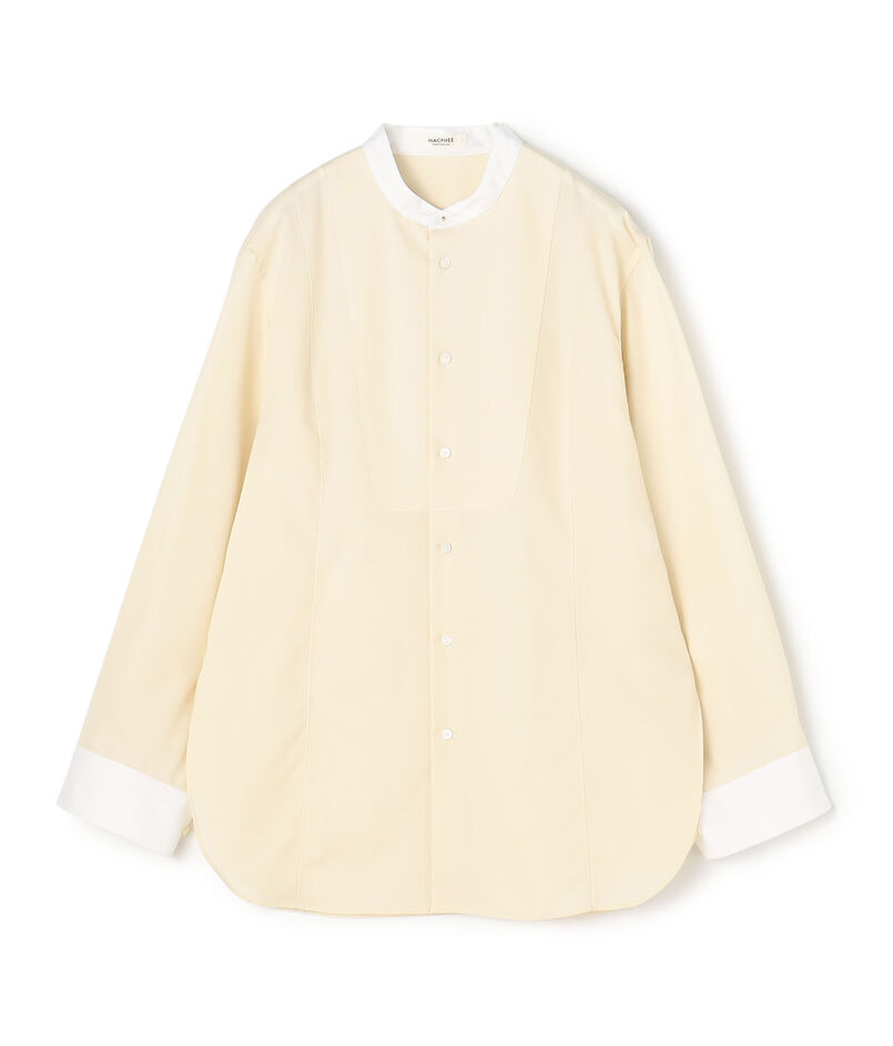 コットンブロード チュニックシャツ