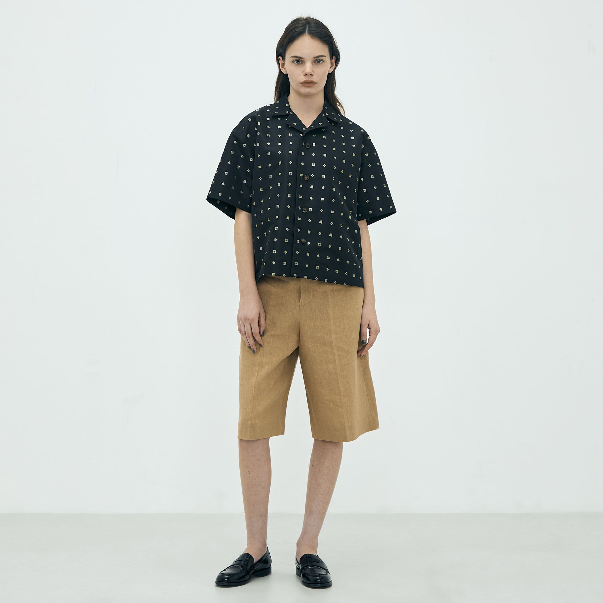 edition pourell リネン タックショートパンツ｜トゥモローランド 公式通販