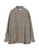■レーヨン ダブルポケット チェックシャツ Lyria