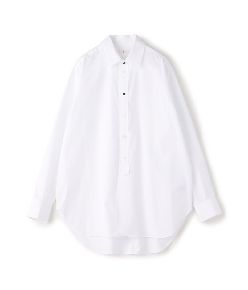 コットンブロード ロングスリーブシャツ