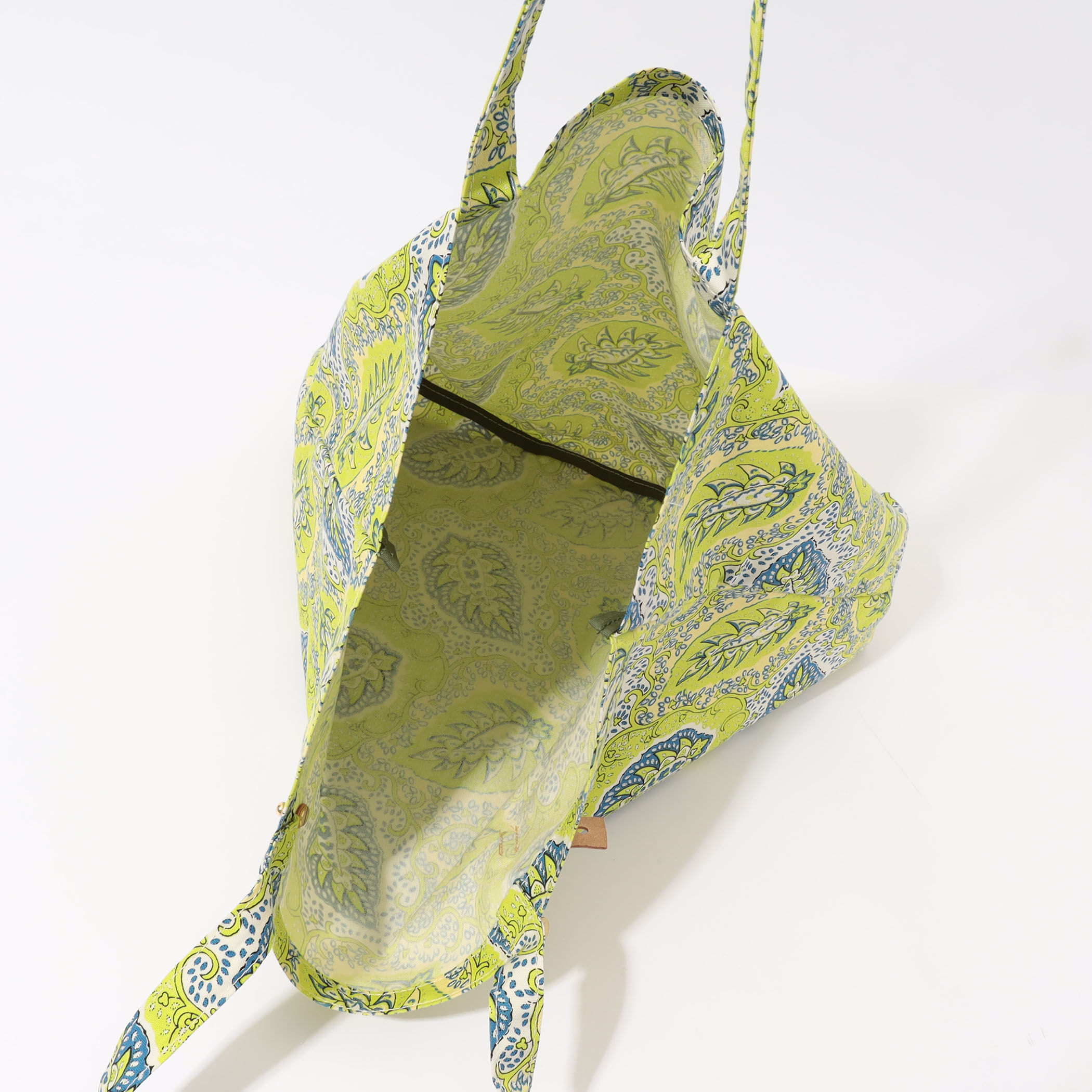 SOULEIADO コットンオックス ポケッタブルトートバッグ