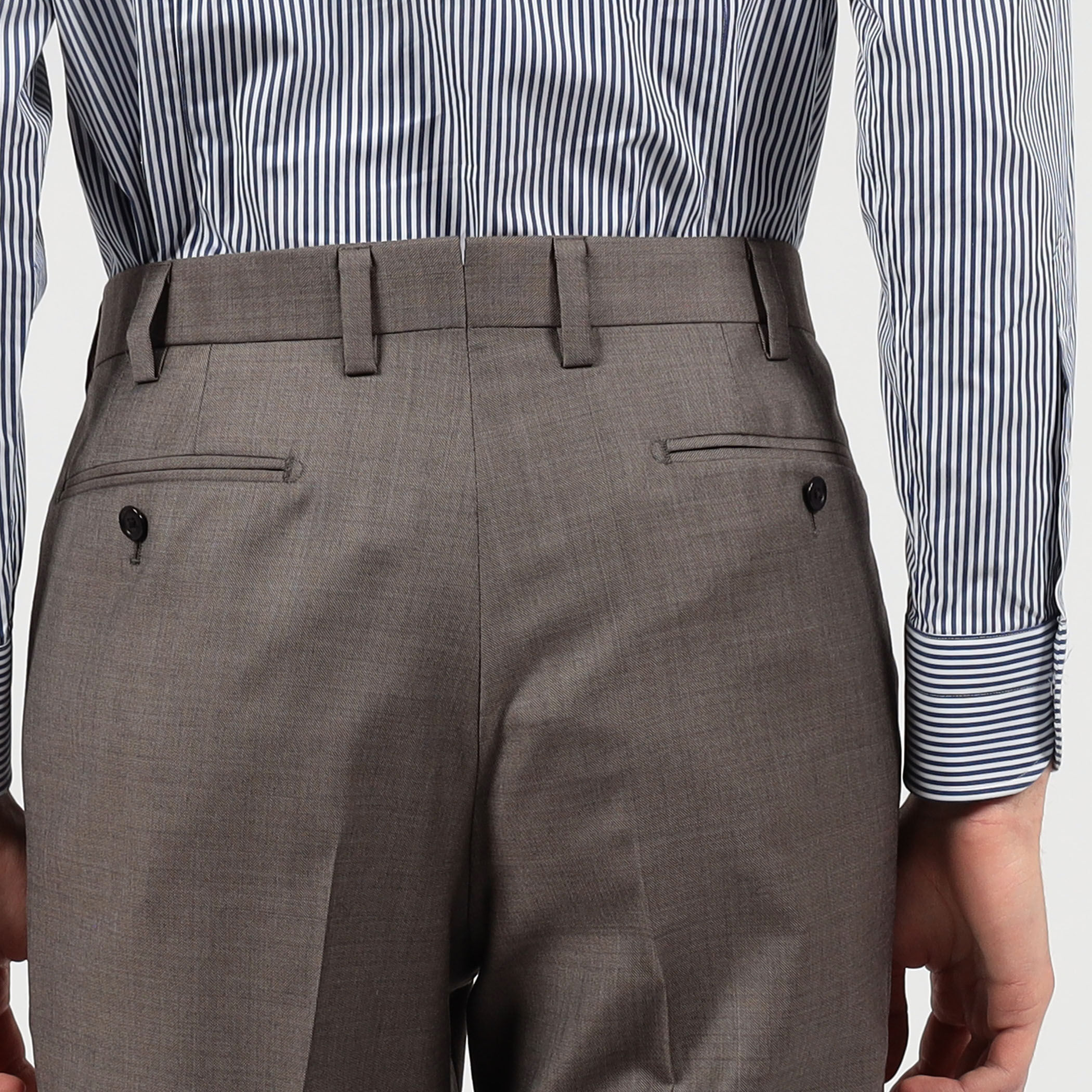 TROFEO ウール シングルブレステッド2Bスーツ E.Zegna
