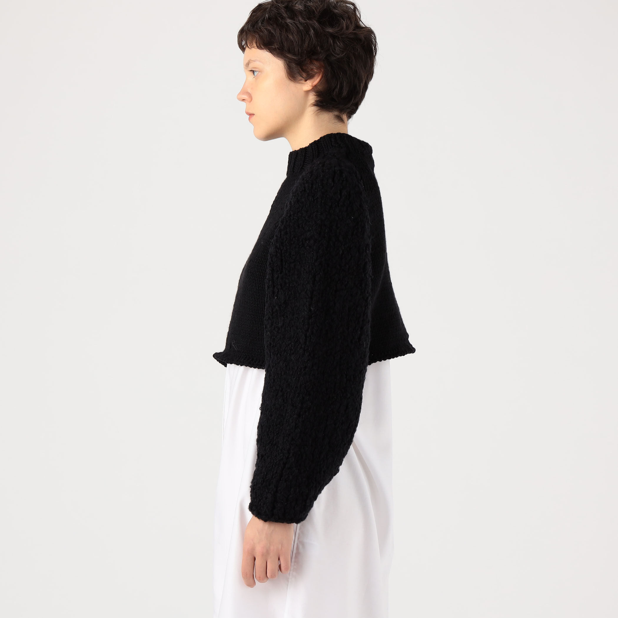 【TOMORROWLAND GOODS】MAYDI ALEF ショート プルオーバーニット MAYDI ALEF ショート プルオーバーニット｜トゥモローランド