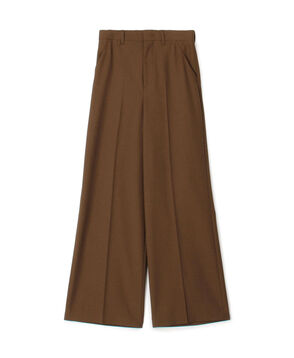 ウールポリエステルドスキン スラックス