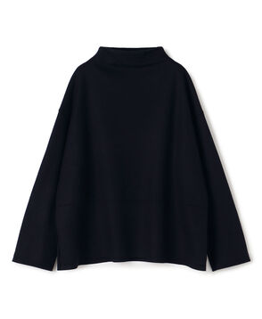 ウールミルドスムース ビルドネックプルオーバー