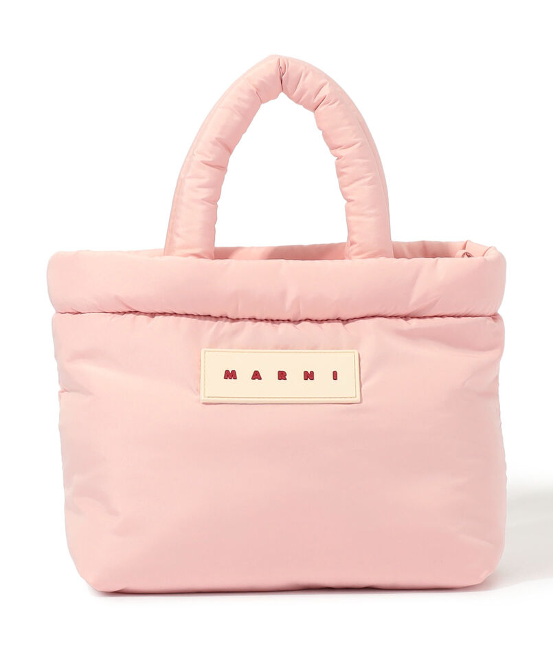 MARNI TOTE ピンク Puff E/W トートバッグ