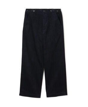 Tangent JOHAN TAN13°  Swedish cinch back trousers  コットンコーデュロイ ワイドパンツ