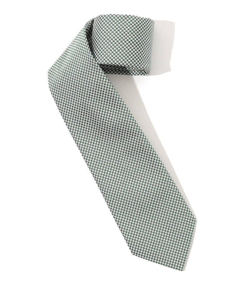 Seaward & Stearn シルク ハウンドトゥースネクタイ