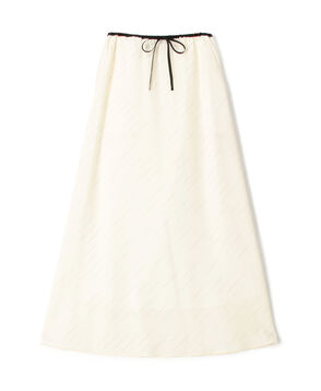 KASURIストライプ ロングスカート