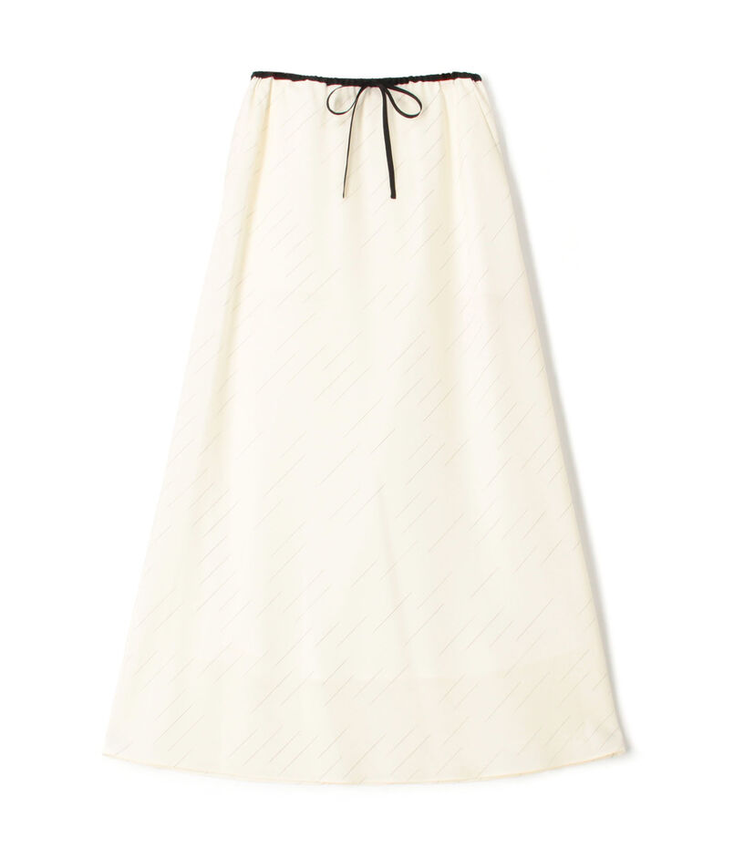 KASURIストライプ ロングスカート