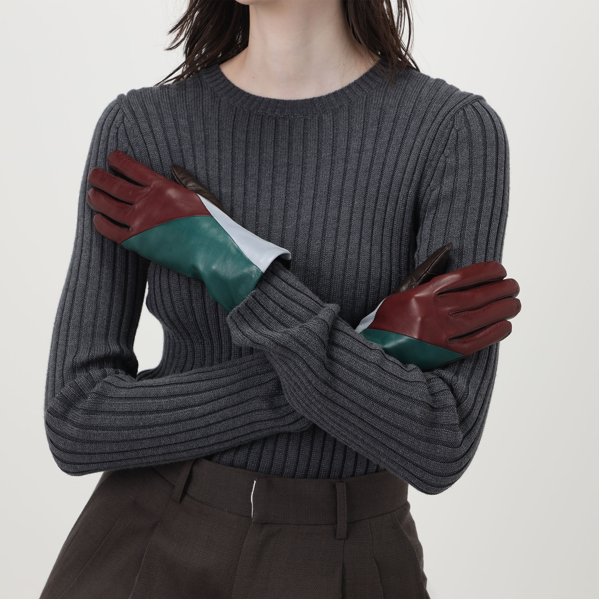 MAISON FABRE GEOMETRIE ラムレザーグローブ｜トゥモローランド 公式サイト