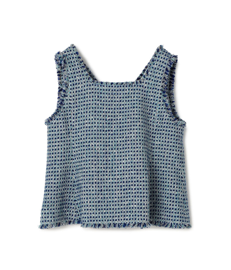 【WEB先行予約】ぺぺローニツイード 2-wayフレアトップス