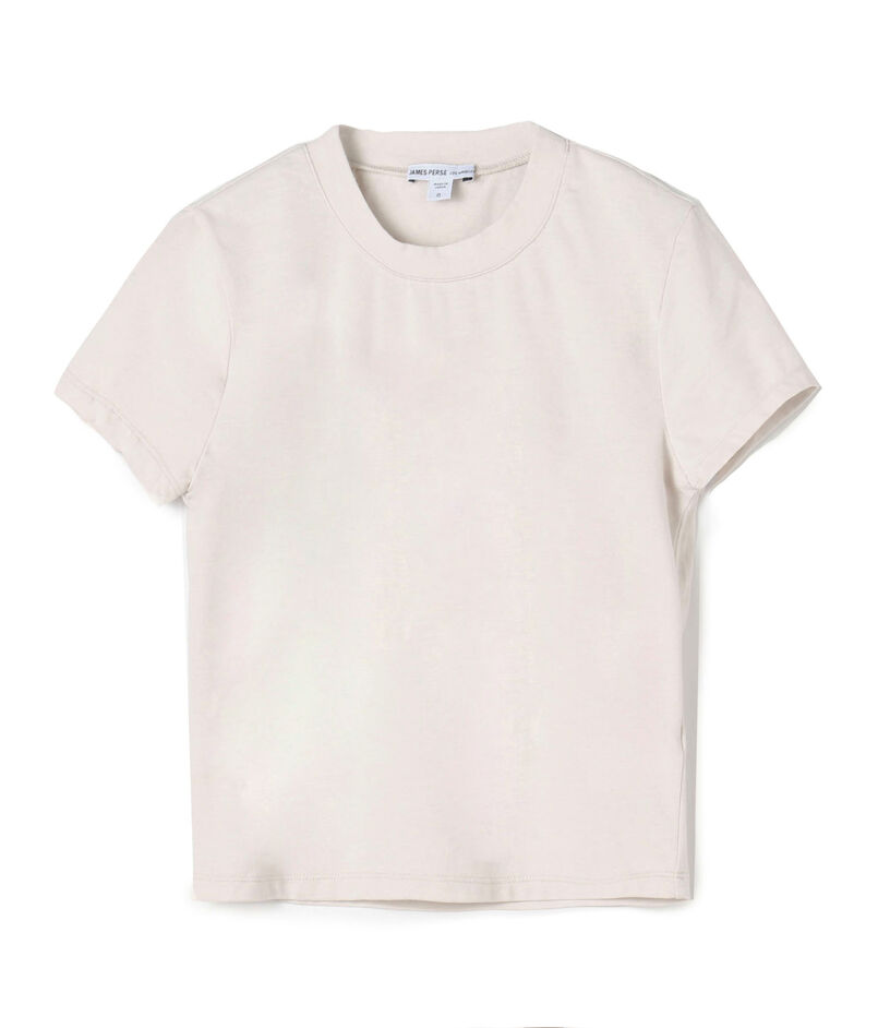 コットンポリエステル クロップドTシャツ  WMTP3926