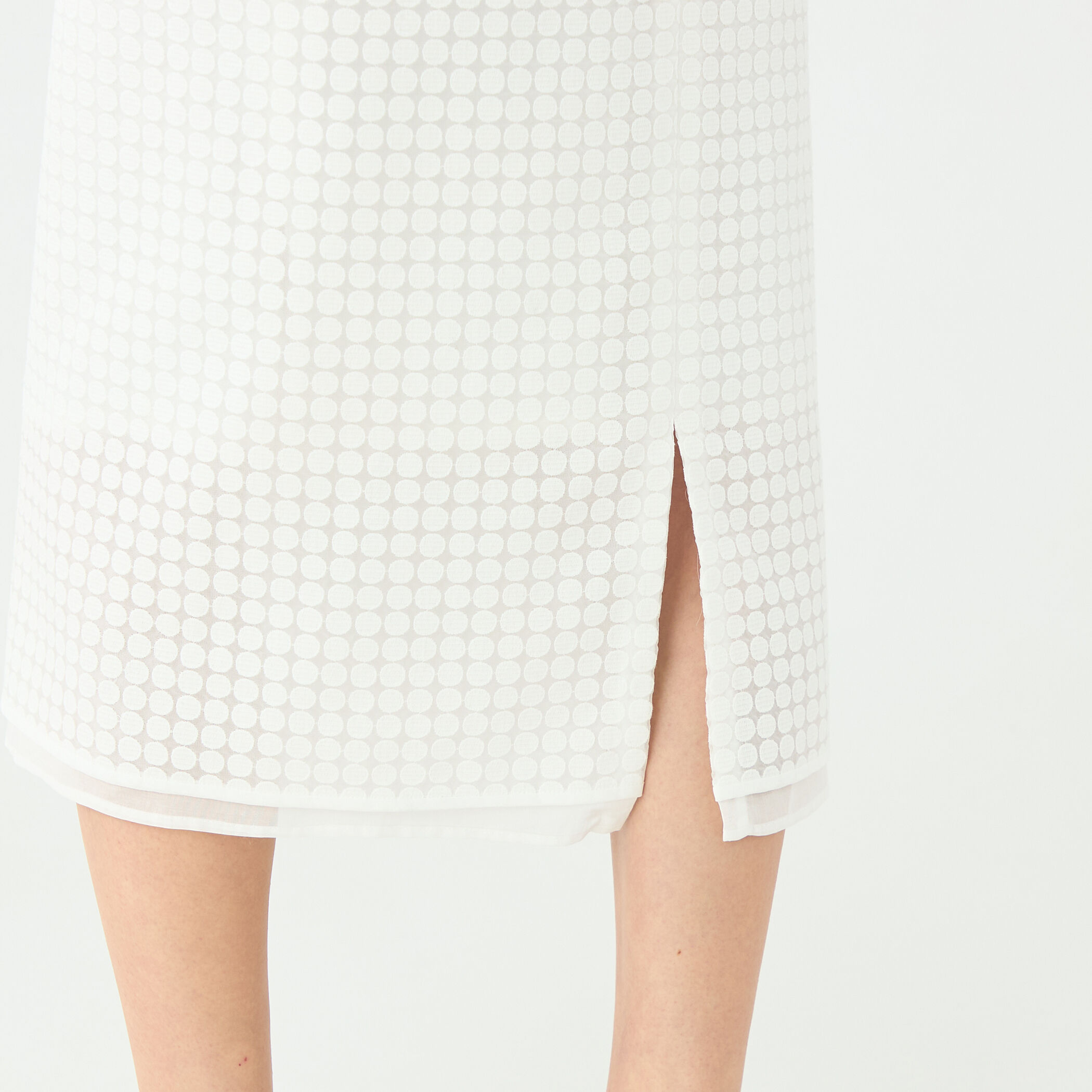 ピッコロドット タイトストレートスカート｜トゥモローランド 公式通販