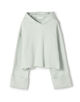 KANAKO SAKAI COTTON-BLEND HOODIE