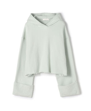 KANAKO SAKAI COTTON-BLEND HOODIE
