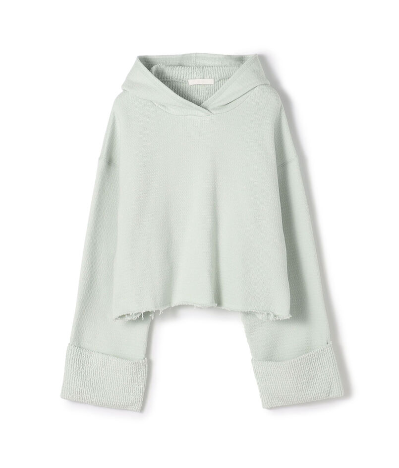 KANAKO SAKAI COTTON-BLEND HOODIE