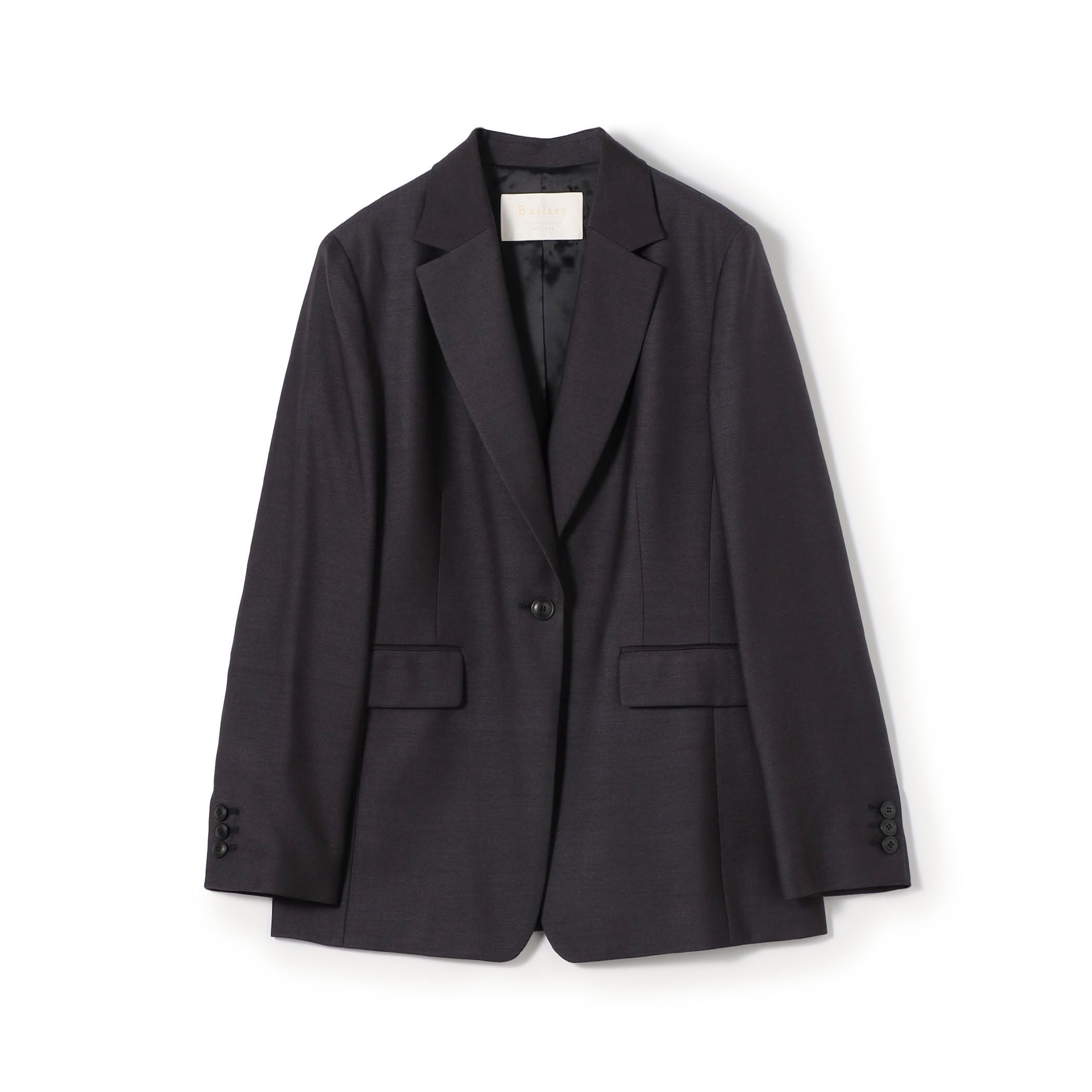 専用☆　新品!!トゥモローランド Ballsey ジャケット ドライダブルクロス ノーカラージャケット｜トゥモローランド