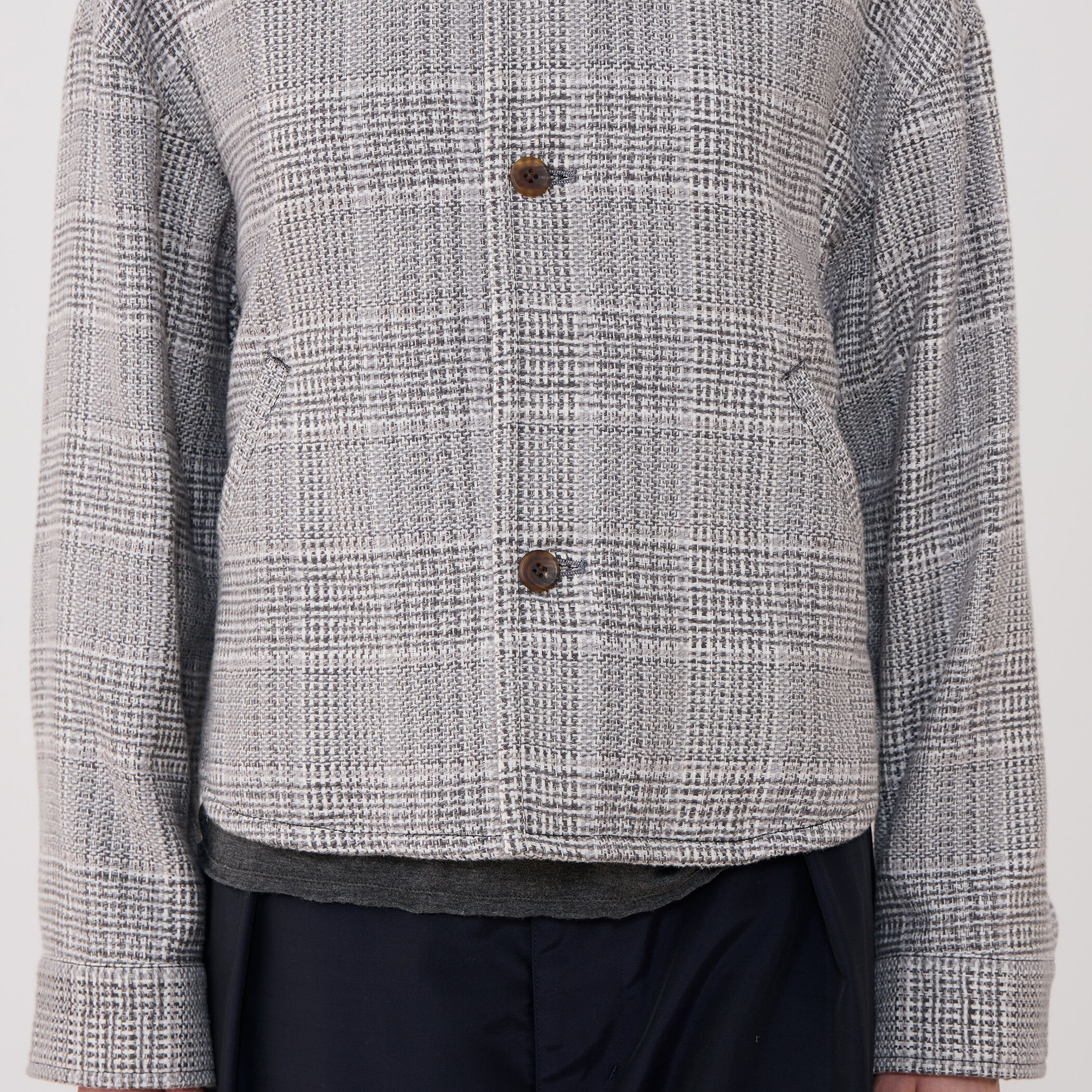 リネアコットンツイード コクーンブルゾン｜トゥモローランド 公式通販