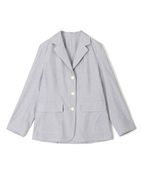 【WEB先行予約】ヘアライン スリーボタンジャケット