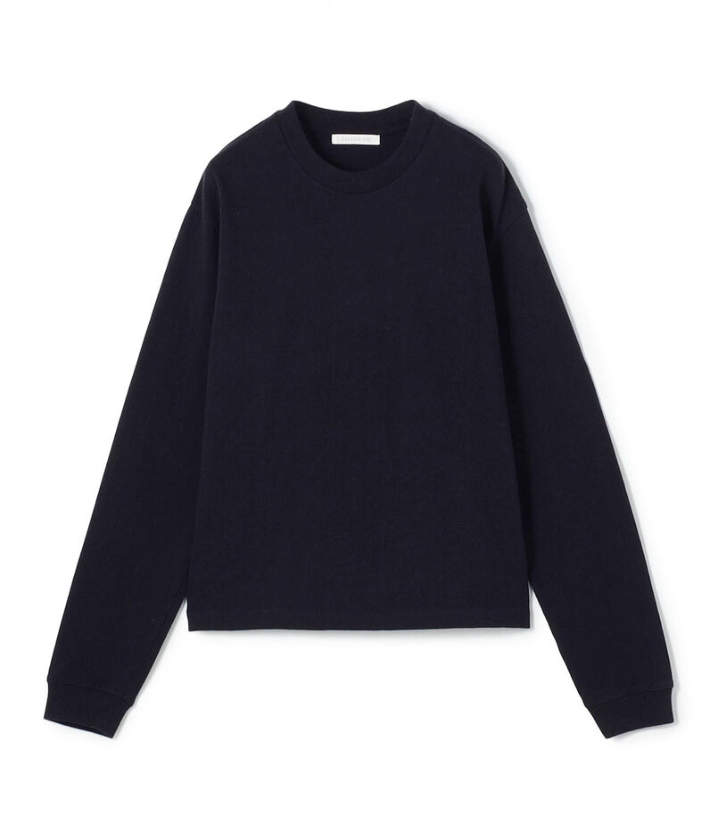 コットン吊り天竺 ロングスリーブプルオーバー