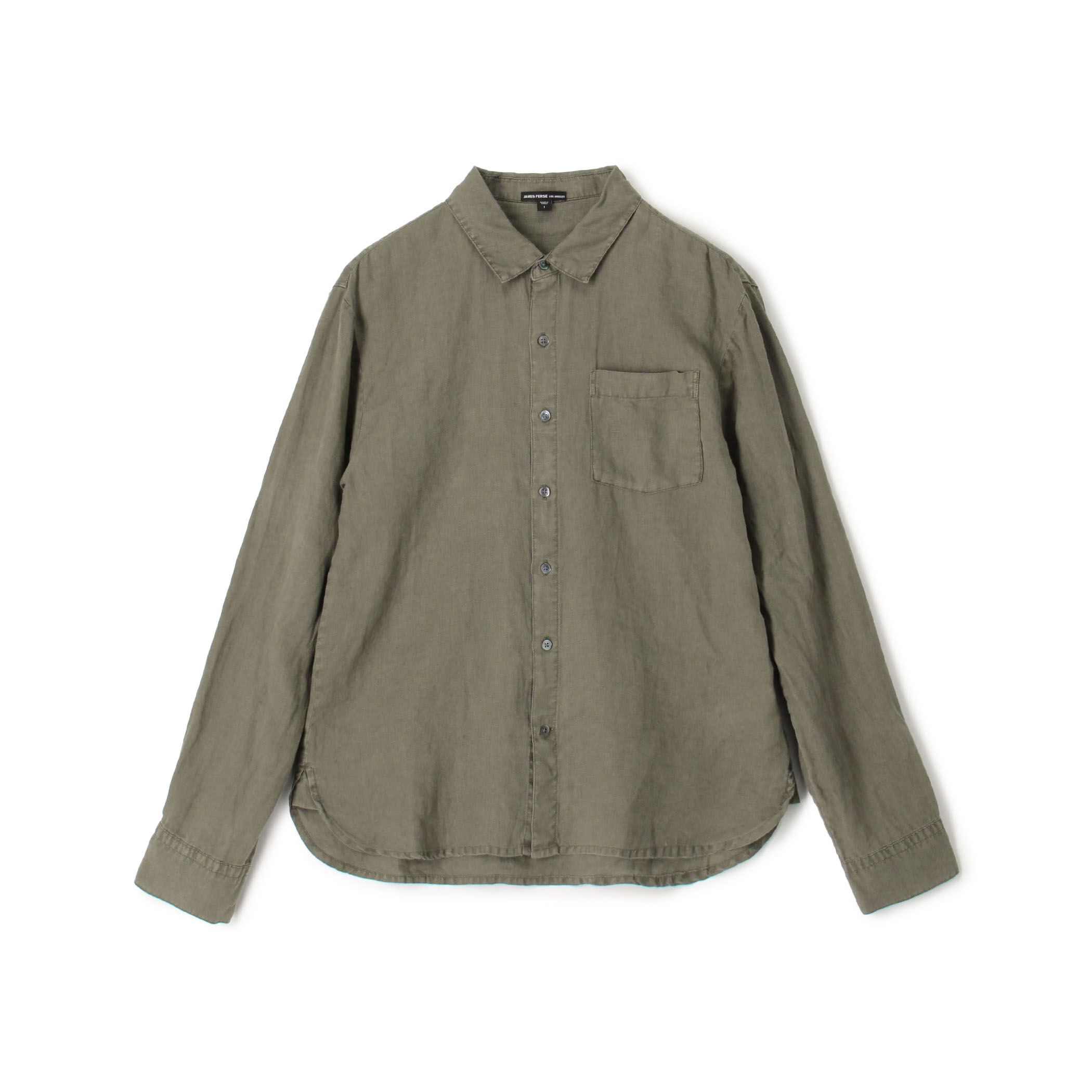 美品 JAMES PERSE リネン オーバーシャツ トゥモローランド □リネン セミワイドカラーシャツ｜トゥモローランド 公式通販